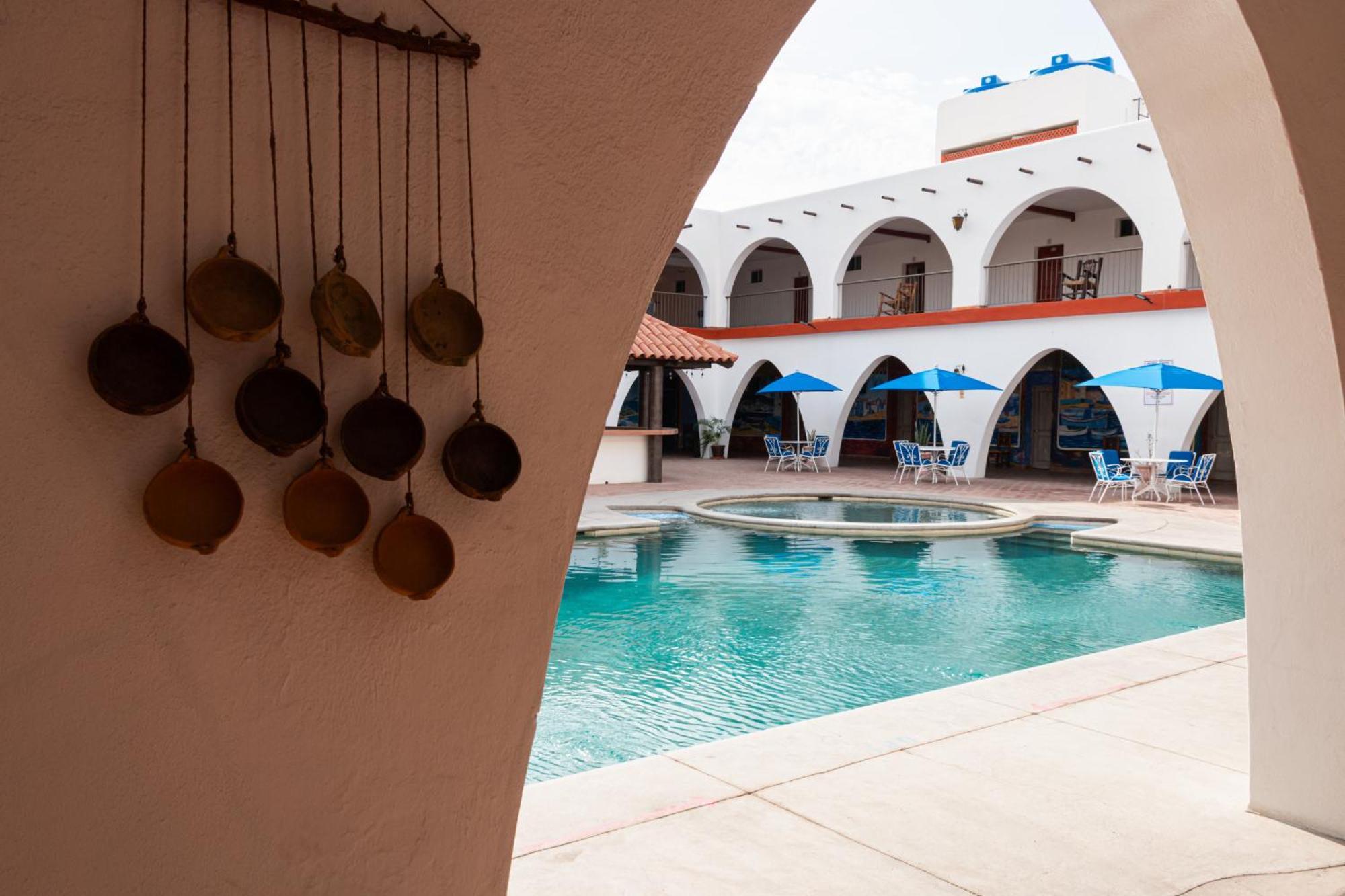 Hotel Hacienda Bugambilias La Paz Exterior foto